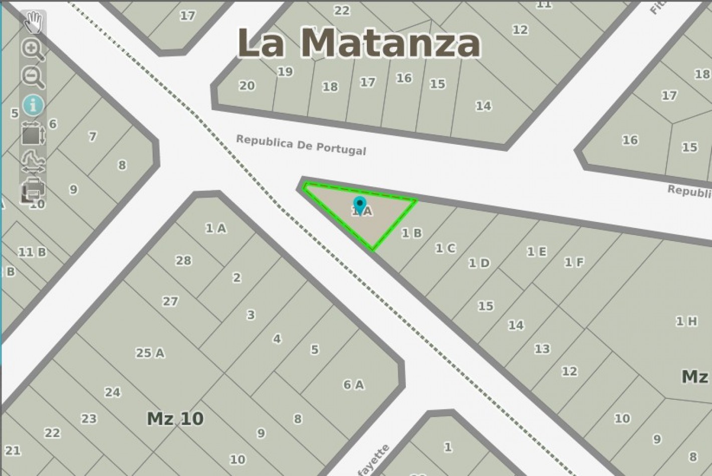 Locales. Av. Cristiania y Republica de Portugal. Isidro Casanova. 
